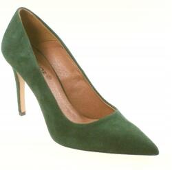 Fabio Fabrizi 785N Zöld Velúr Cipő 38-AS Méret (785)
