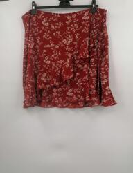 Shein Mini Print Cipzáras Szoknya Elasztikus