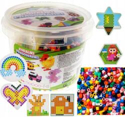 Sferazabawek Vasalható Gyöngyök 5000 Db-os Szett Vödörben Vasalható Sablonok (45551)