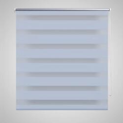 VidaXL Csíkos roló (60 x 120 cm) fehér (8718475838586)