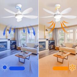  42 Colos Mennyezeti Ventilátor Fénnyel És Távirányítóval (1892985)