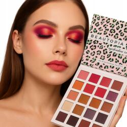 Beautopia Szemhéjfesték Paletta Színek Rózsaszín Lila Bézs Barna Réz