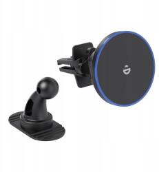 Choetech Mágneses Autós Töltő Choetech T208-F 15W Fekete (T208-F)