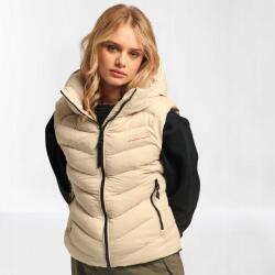 Superdry Bézs Kapucnis Mellény (36) (591805)