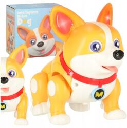 Kutya kutyus interaktív robot Corgi világító fülek zene (KX3042)