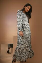 Oasis KC16216 Oasis Fodros Ruha Ezüst Szál L