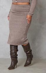 Prettylittlething XC11306 Egyenes Kötött MIDI Szoknya Prettylittlething (10) 3XL