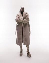  Topshop Petite Plüss Övkabát (44) (569359)