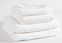 Fehér Kéztörlő Gofer 50x100cm 100% Pamut (Ręcznik Biały GOFER do RĄK 50x100cm)