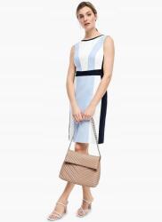 s.Oliver Háromszínű, Egyszerű Cipzáros Ruha (38) (313835)