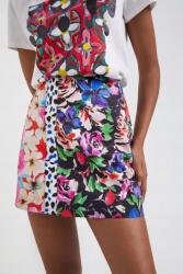 Desigual Mintás Mini Cipzáras Szoknya (M) (593015)