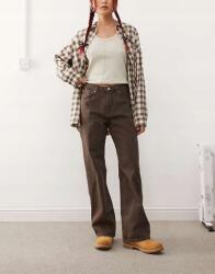 Monki Barna Egyenes Farmernadrág (34/32) (568256)