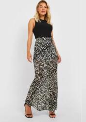 Boohoo S[midi Szoknya Elegáns Print 44 XXL Bdf