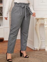 Shein Elegáns Pepita Női Nadrág __46 3XL