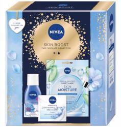 Nivea Skin Boost szett frissítő nappali krém 50ml kétfázisú folyadék a sminkeltávolításhoz