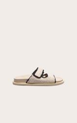  Bézs Klasszikus Cipő Szandál Bebújós Tépőzáras Szabadtéri Prettylittlething 41 (CNJ9667)