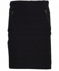 Soyaconcept MIDI Szoknya, Size L, fekete, cipzárral