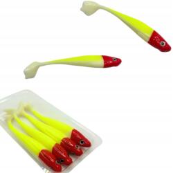 Miracle Hatékony Gumi Ripper Pata Duckling 9CM/5G Piros-fehér-seledin (MIR-DUCKFLIN-6)