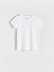 Reserved LC42128 Fehér Pamut Lány Póló, Size 122, 100% pamut