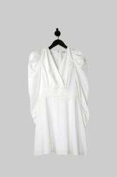 Silvian Heach Fehér ruha, XS, cipzárral, poliészter, fehér (401428)
