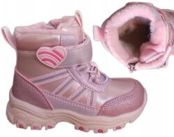 Clibee Hótaposó fényvisszaverő tépőzáras cipzár rózsaszín R22 P5-203 (HA502PINK5203)