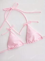 Shein KC03301 Shein Rózsaszín Kötött Bikini Felső (25) Xs