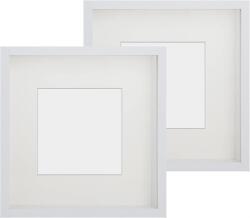  3D képkeret Ajándéktárgyak Kézműves vitrin 2 db-os szett 24.5x24.5 (b0bmtvf32n)