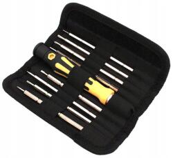 XL-Tools Precíziós csavarhúzók 8x 2bit hosszú tok mágneses végek CrV BTK9 (BTK9)