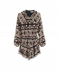 Reserved Ruha, mini, fodros, állatmintás, Size 40