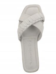 Tamaris 1-27104-20 alkalmi bőr papucs világos méret 39 (1-27131-20)