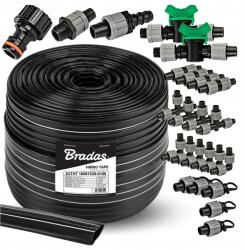 Bradas Csepegtető szalag 20 cm Vonal 100m Csepegtető öntözés Tömlő szett Bradas (Taśma kroplująca 20 cm Nawadnianie kropelkowe)