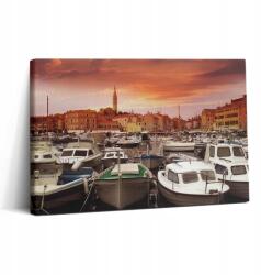 Wallfluent Fotó-Vászonkép Canvas Kortárs Hálószoba Móló Horvátország 30x20 cm (010030010150000075798)