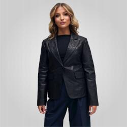  Cornelia Crinkle női bőr blézer, S