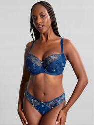 Panache Kék Áttetsző Bugyi Hímzéssel (40) (596582)