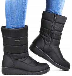 Evento Magasszárú Hótaposó Meleg Szőrmés Kényelmes Téli Cipő Fekete 40-ES (5028 CZARNE)