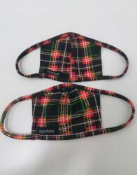 Boohoo K0C211*BOOHOO Maszk 2 Pack Kockás One Size A01