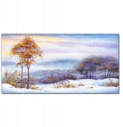 Coloray Vászonkép Festmény Téli fák 100x50 cm (010030010010000016830)