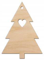 Loveart Scrapki fa medál karácsonyfa dekoráció 2 Loveart Dekoráció (LOV-Sklejka)