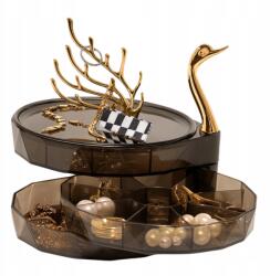 EdiBazzar Ékszerdoboz Táska Rendszerező Doboz Elegáns Ajándék Kazetta (Szkatułka pudełko na biżuterię organizer)