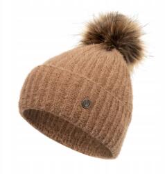 Heyo Női Téli Sapka Heyo Felhajtott Szélű, Pomponos, Alpaca Gyapjú, Meleg, Lengyel (H24513)