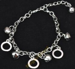  Ezüst Karkötő Charm Medálokkal (MUSZLE)