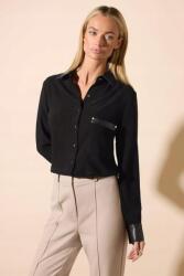  Star Julien Macdonald Fekete Hosszú Ujjú Ingt, Size 40