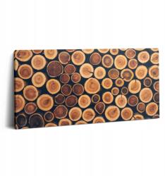 Wallfluent Vászonkép Konyha Látványos Fatörzsek Fák 100x50 cm (010030010010000074617)