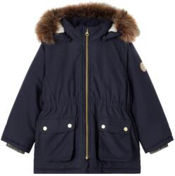 Name it Gyerek Name It téli pihe-puha kabát kapucnival sötétkék parka méret 98 (13191372)