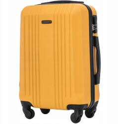 Wings Kabinbőrönd kicsi Abs 4 keréken Kemény Kézi Wings (KST01-S-YELLOW)