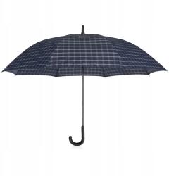 Betlewski sötétkék félautomata nagy kockás esernyő XL (BPA-2 GRANAT)
