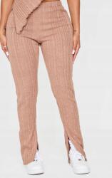 Prettylittlething LC82220 Bordázott Kötött Nadrág Magas Derekú Prettylittlething (10) S