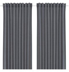 IKEA Växelbruk Sötétítő függöny, 1 pár, kék, 140x300 cm (405.690.85)
