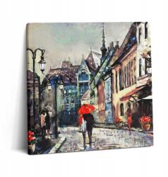 Wallfluent Vászonkép Canvas Irodába Falra Városépítészet 60x60 cm (010030010270000075281)