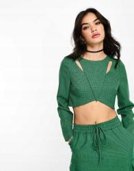 Extro &vert Zöld Hosszú Ujjú Felső Mintás (36) (571630)